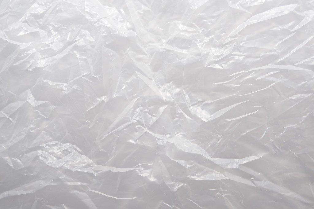 A White Plastic Bag Texture, macro, background