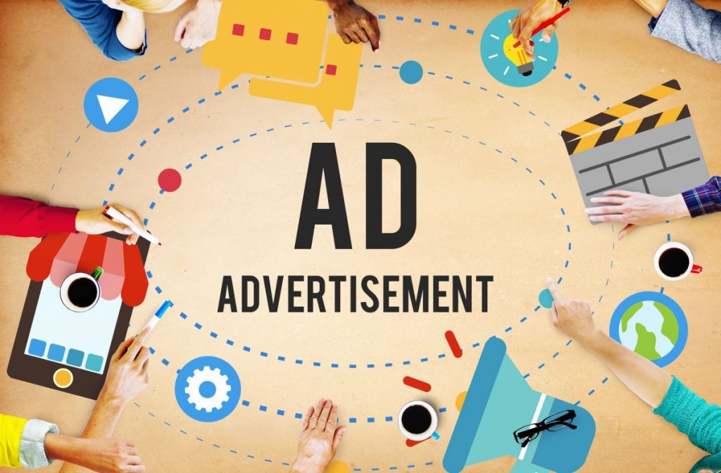 ad advertising concept